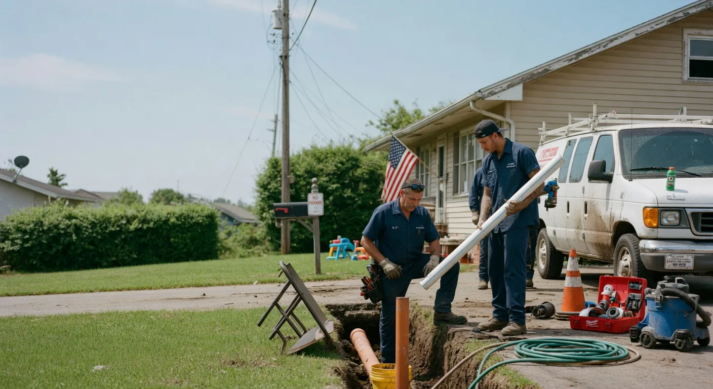 Sewer Line Inspection in Woodward, OK